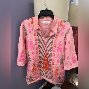 Cotton moha silk kurti top